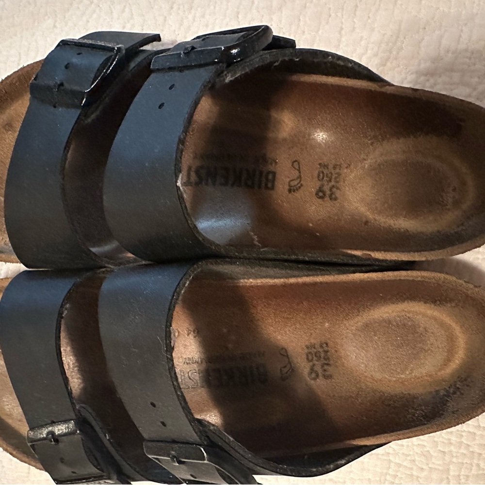 Birkenstock Black Double-Buckle Women’s Sandals - Picture 6 of 7